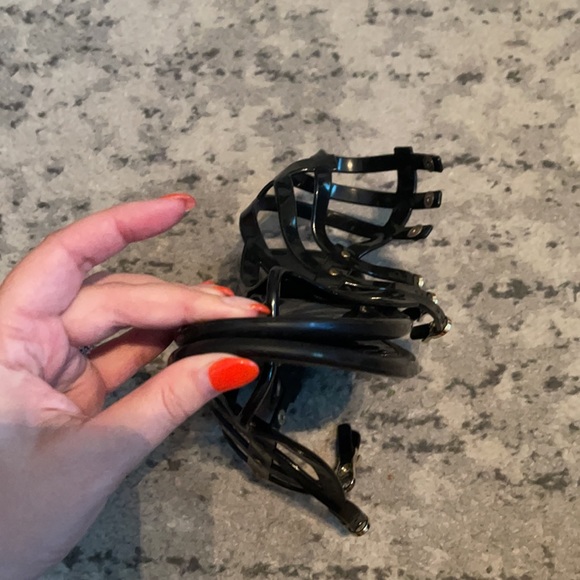 Jimmy Choo Black Jelly Margot Gladiator Sandals - Picture 13 of 15